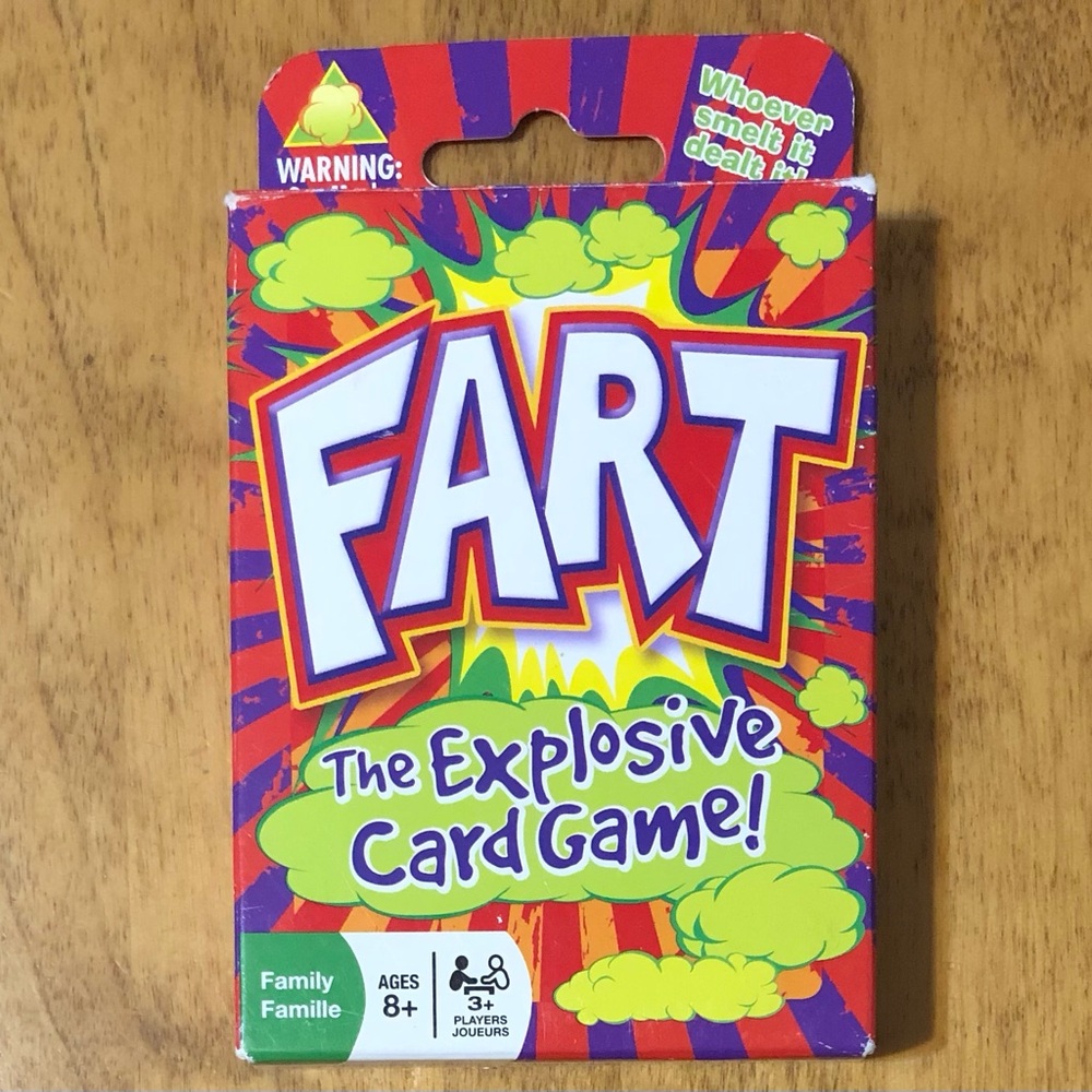 4/$20 FART - The Explosive Card Game.